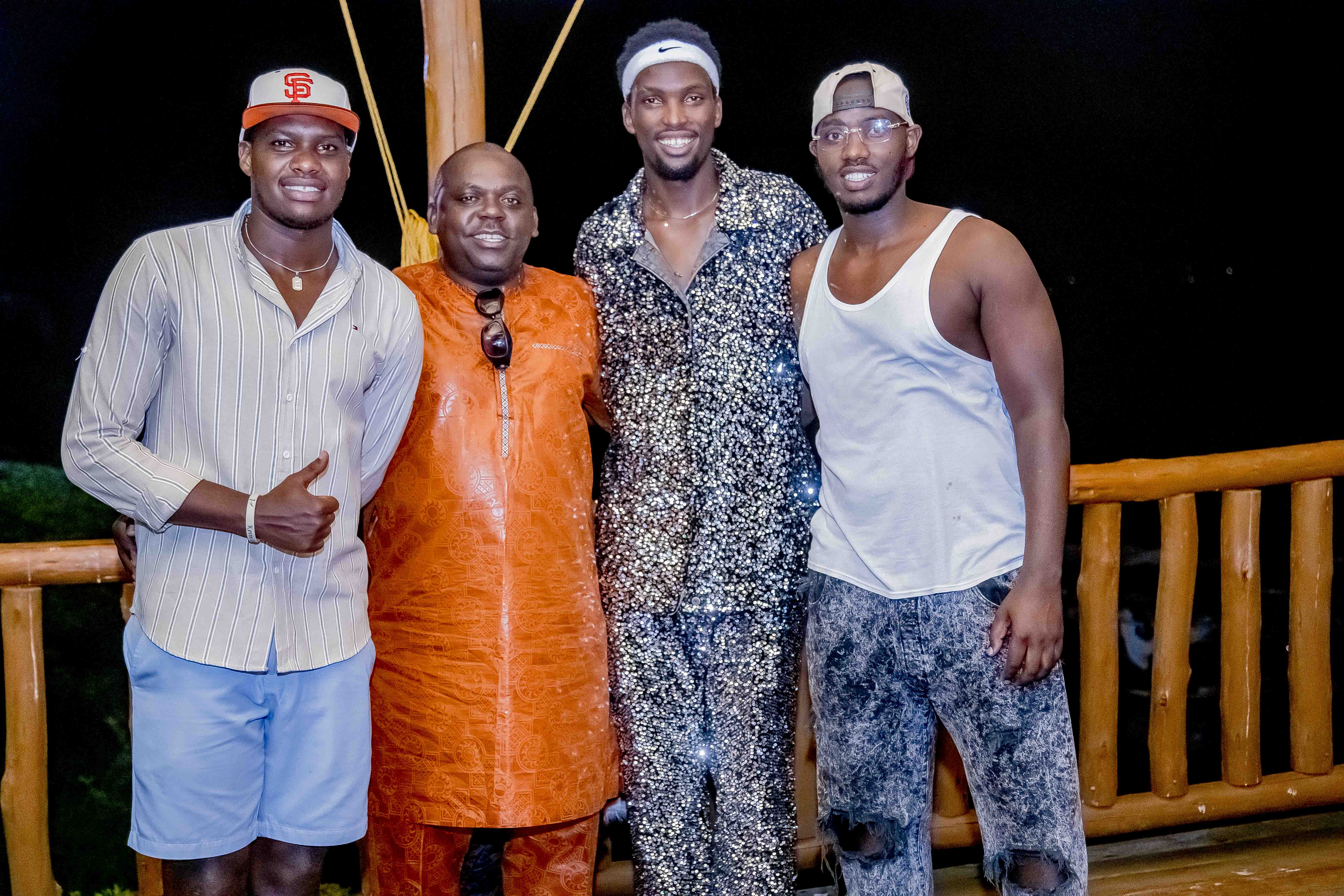 Muhumure Elyse, Anaclet Bagirishya (umutoza mukuru), Uwayezu Arsene na Karenzi Yannick