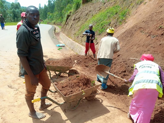 Umuhanda Gakenke-Rulindo wugarijwe n'ibiza by'imvura
