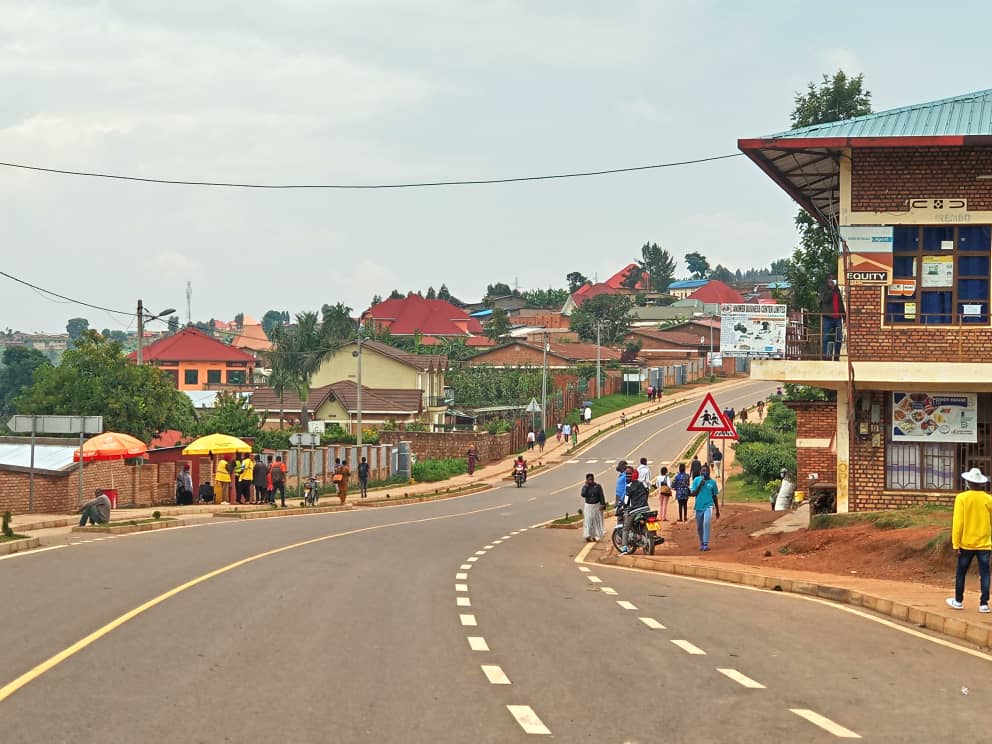 Imihanda ni kimwe mu bituma umujyi wa Gicumbi usa neza