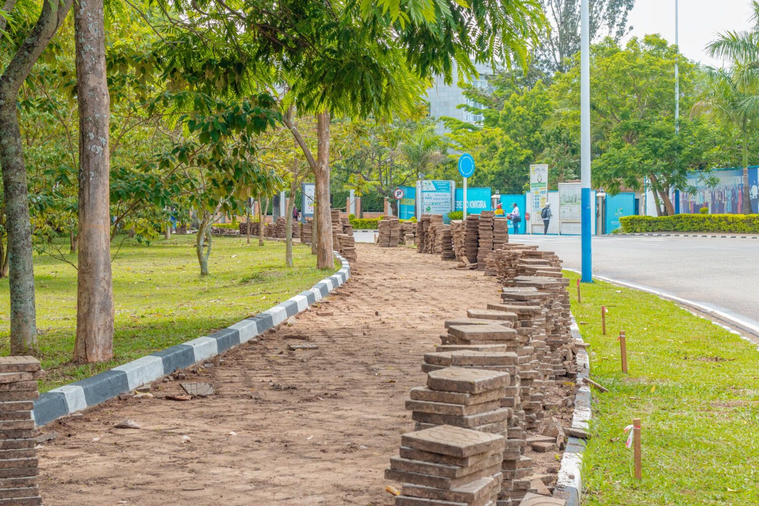 Imirimo yo kubaka iyi nzira iramara ibyumweru bitatu