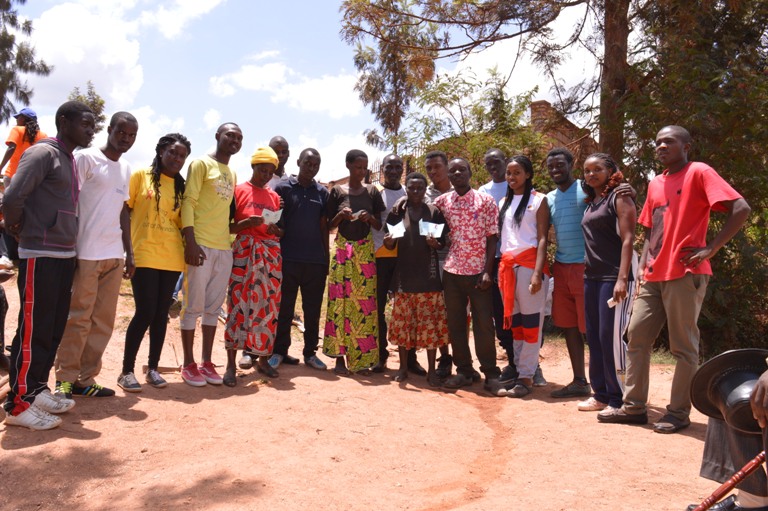 Bamwe mu bagize iri huriro bari kumwe n