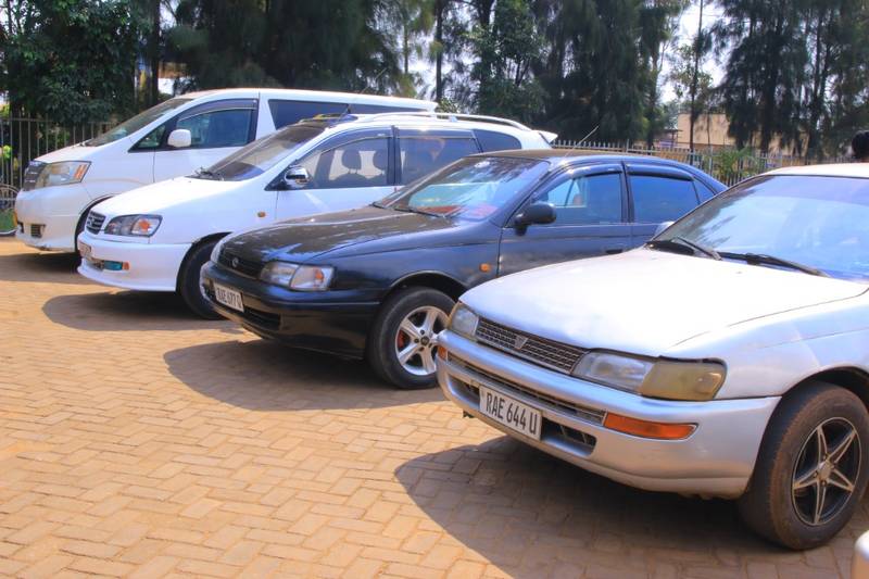 Imodoka zafashwe zijyanye abagenzi mu turere mu buryo butemewe