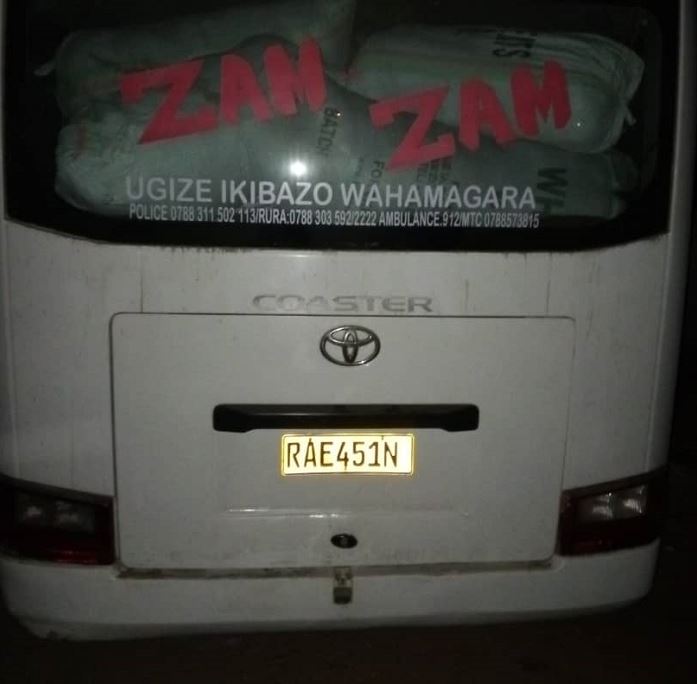 Imodoka yari itwaye magendu na yo yafashwe 