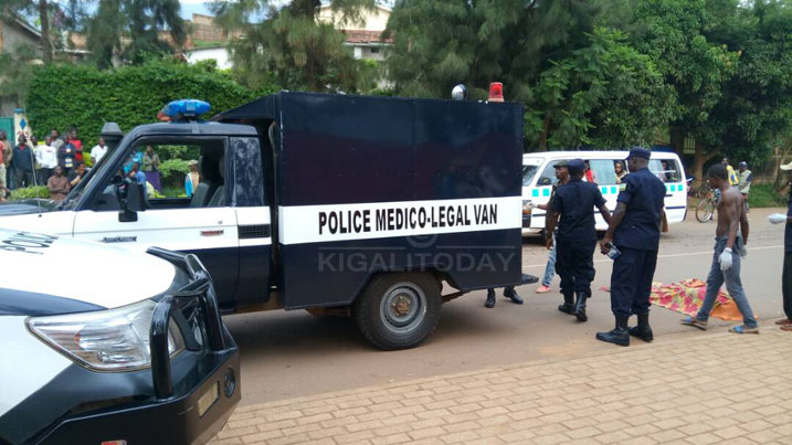 Polisi y'igihugu yahise iza gukora ubutabazi 