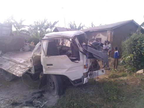 Imodoka ya Dyna yangiritse cyane.