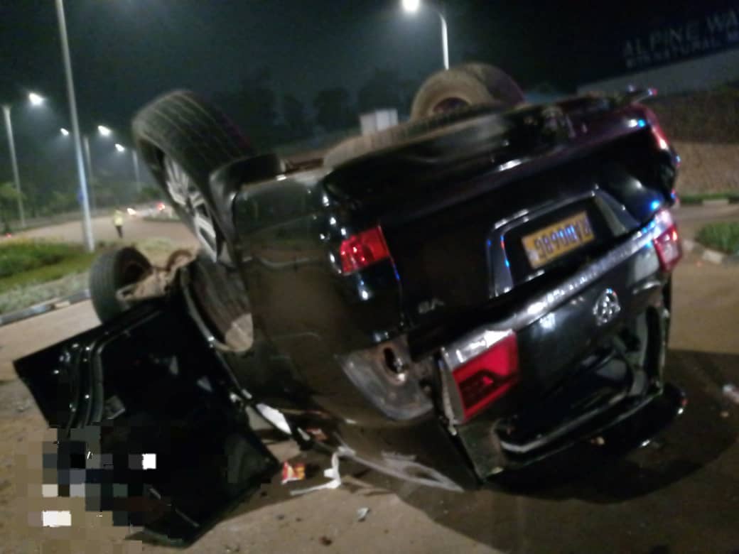 Abantu batatu bakomerekeye muri iyi mpanuka