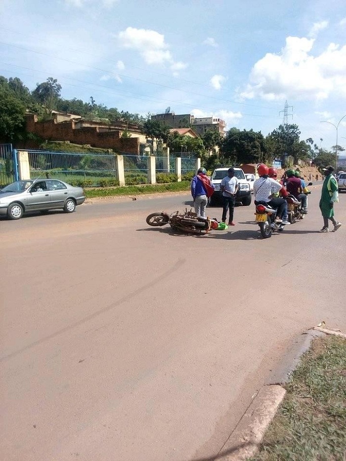 Moto ziza imbere mu byateje impanuka muri Mutarama uyu mwaka