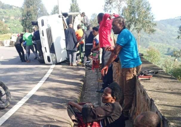 Impanuka yaguyemo umuntu umwe abandi benshi barakomereka