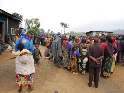 Hari impunzi z'Abanyecongo zahise bisubirira iwabo nyuma y'imirwano.