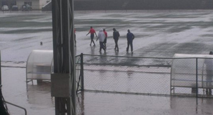 Umukino wa AS Kigali na Police FC wasubitswe n'imvura nyinshi.