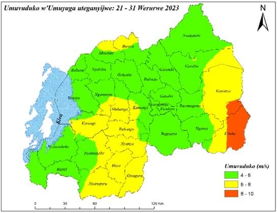 Ikarita ijyanye n'imiyaga