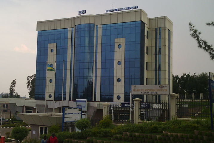 Imwe mu nzu y'icyitegererezo mu mujyi wa Nyanza ikorerwamo n'Intara y'Amajyepfo.