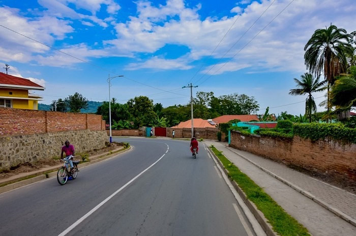 Imwe mu mihanda yakozwe mu mujyi wa Gisenyi