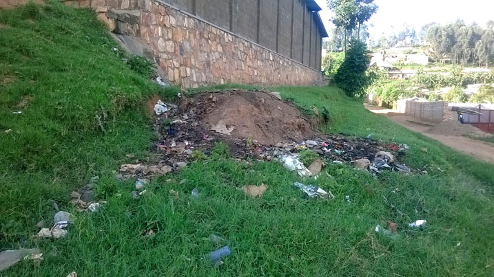 Imyanda wasangaga inyanyagiye mu mujyi wa Nyamagabe isigaye ibyazwamo ifumbire n'ibicanwa.
