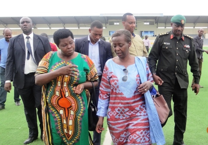 Imyeteguro abayobozi basanze ku kibuga itanga ikizere ko imikino izagenda neza.