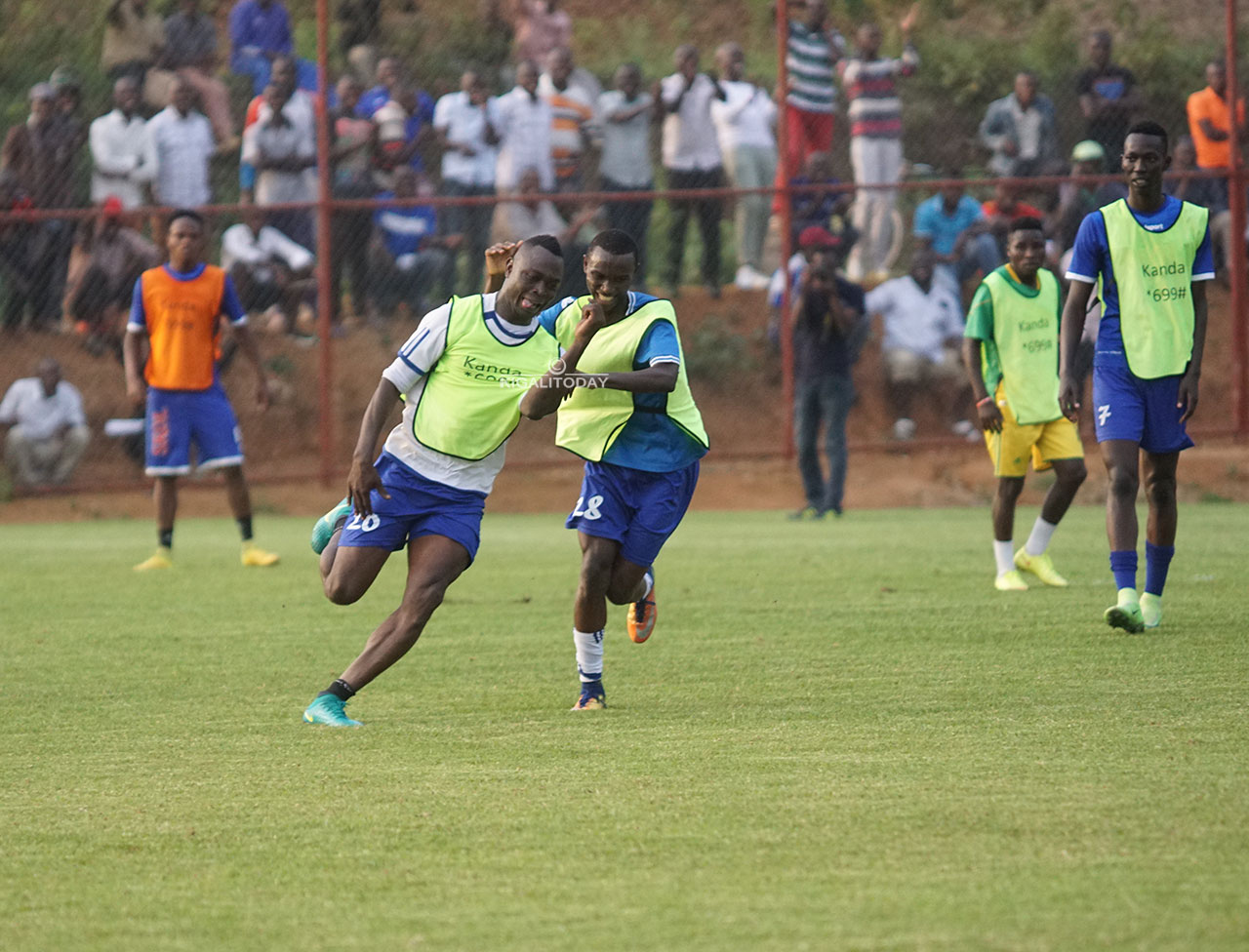 Ismaila Diarra ni we watsinze igitego rukumbi cyabonetse muri iyi myitozo, aha yacyishimiraga