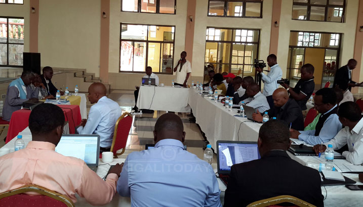 Abayobozi mu nzego zitandukanye mu nama