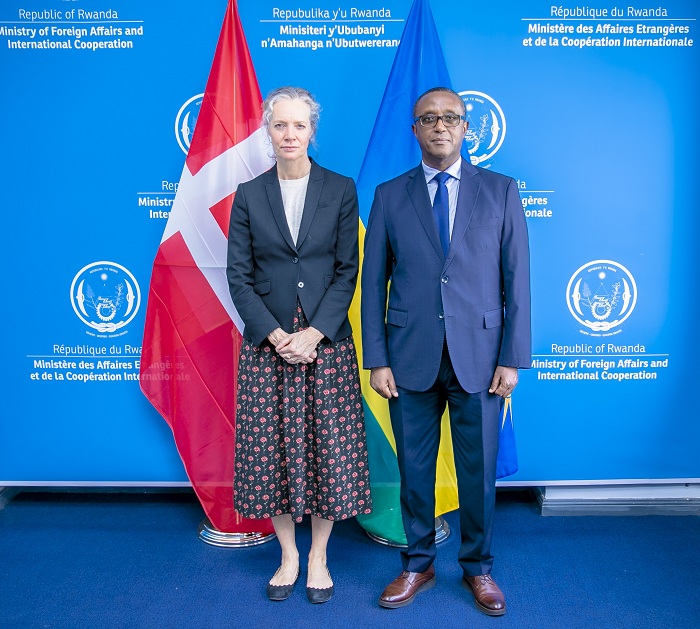 Ministiri Biruta na Lotte Machon waturutse muri Denmark 