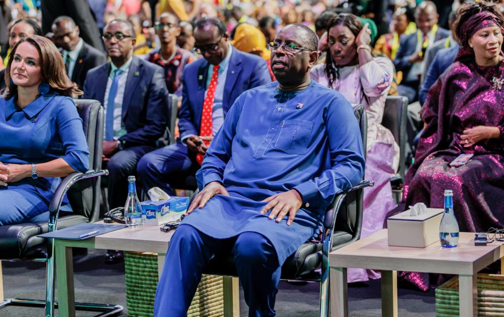 Perezida wa Senegal, Macky Sall, na we yitabiriye iyo nama