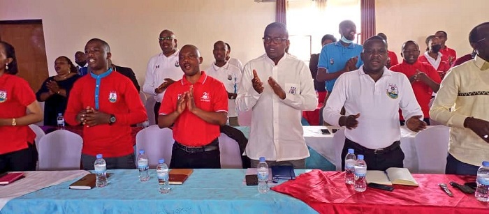 Abanyamuryango ba RPF bishimiye kugaragarizwa inyigo y'inyubako yabo