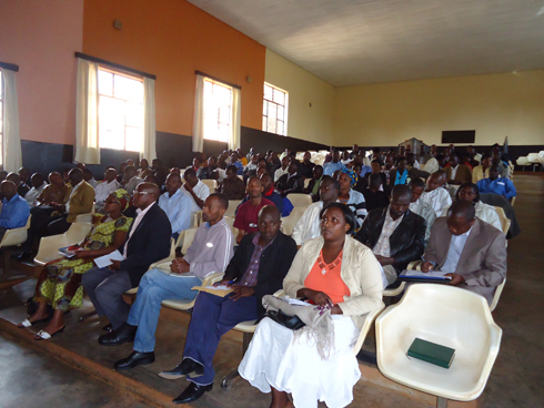 Abayobozi batandukanye bitabiriye inama y