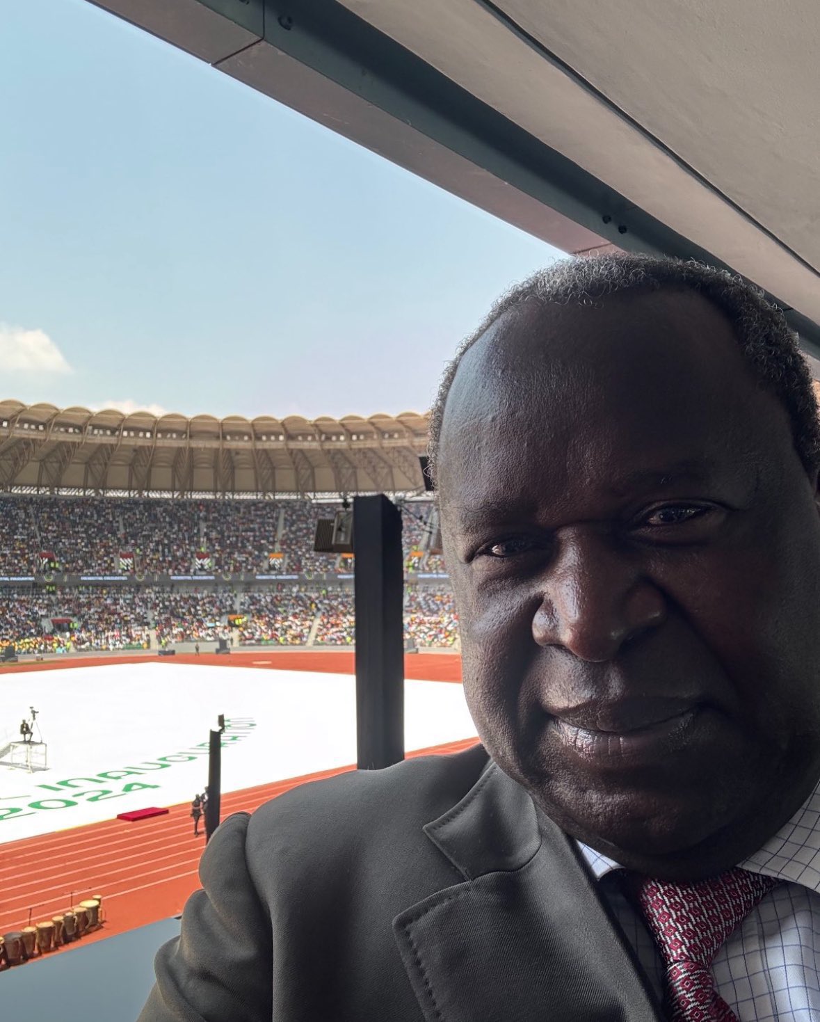 Tito Mboweni ni umwe mu bitabiriye ibirori byo kurahira kwa Perezida Kagame muri Kanama 2024 i Kigali kuri Stade Amahoro