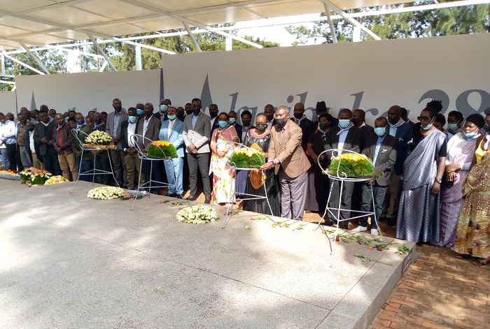 Bashyize indabo aharuhukiye imibiri isaga ibihumbi 250 ku rwibutso rwa Kigali