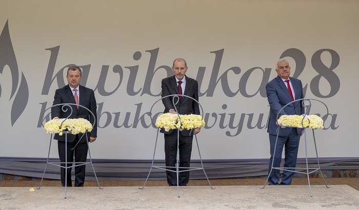 Bunamiye abashyinguye mu rwibutso rwa Kigali