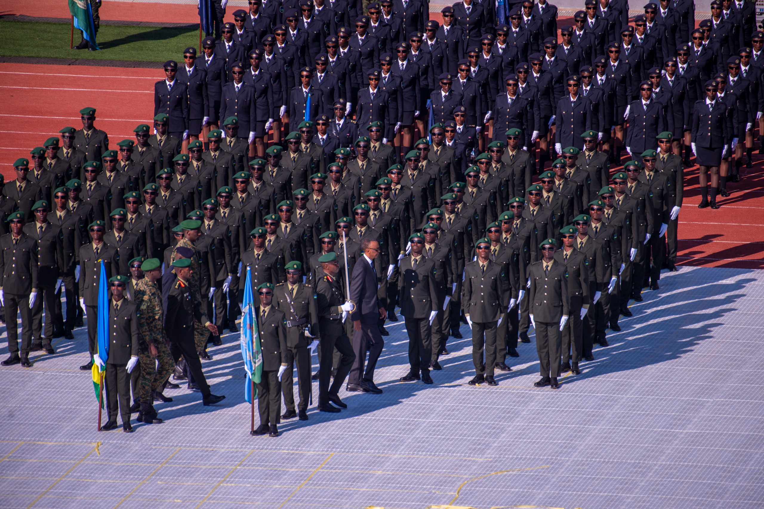 Ingabo z'u Rwanda zashimiye Umukuru w'Igihugu akaba n'Umugaba w'Ikirenga w'Ingabo z'u Rwanda, kuko ibyo bakenera mu kazi kabo abibagezaho