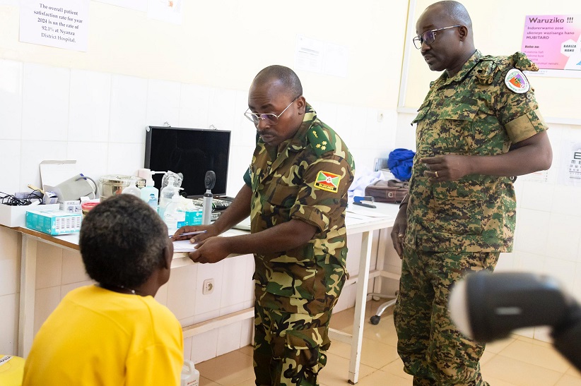 Ingabo z'u Burundi ntizatanzwe