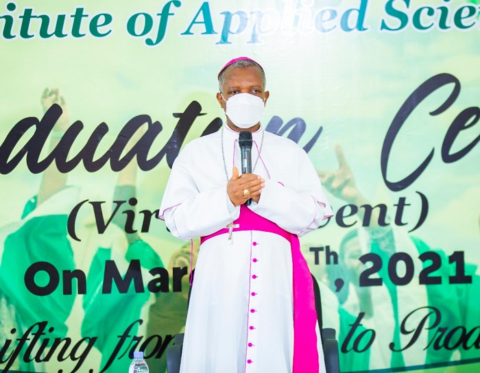 Umuyobozi w'ikirenga wa INES-Ruhengeri Mgr Vincent Harolimana