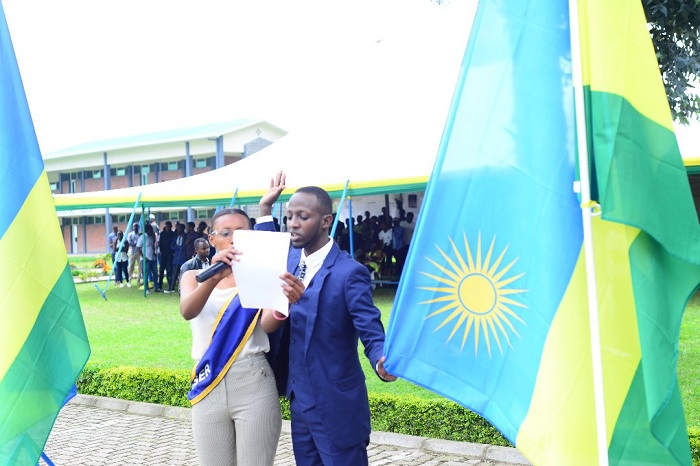 Abayobozi b'abanyeshuri na bo barahiriye kuzuza inshingano