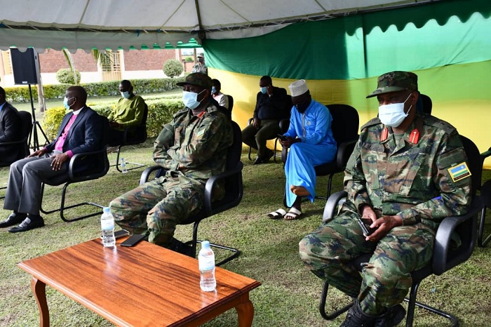 Mu bitabiriye uwo muhango harimo n'Abayobozi b'Ingabo mu Ntara y'Amajyaruguru