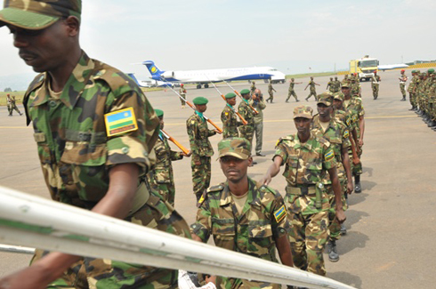 Abasirikare 292 basimbuye abandi 143 bavuye i Juba muri Sudani y
