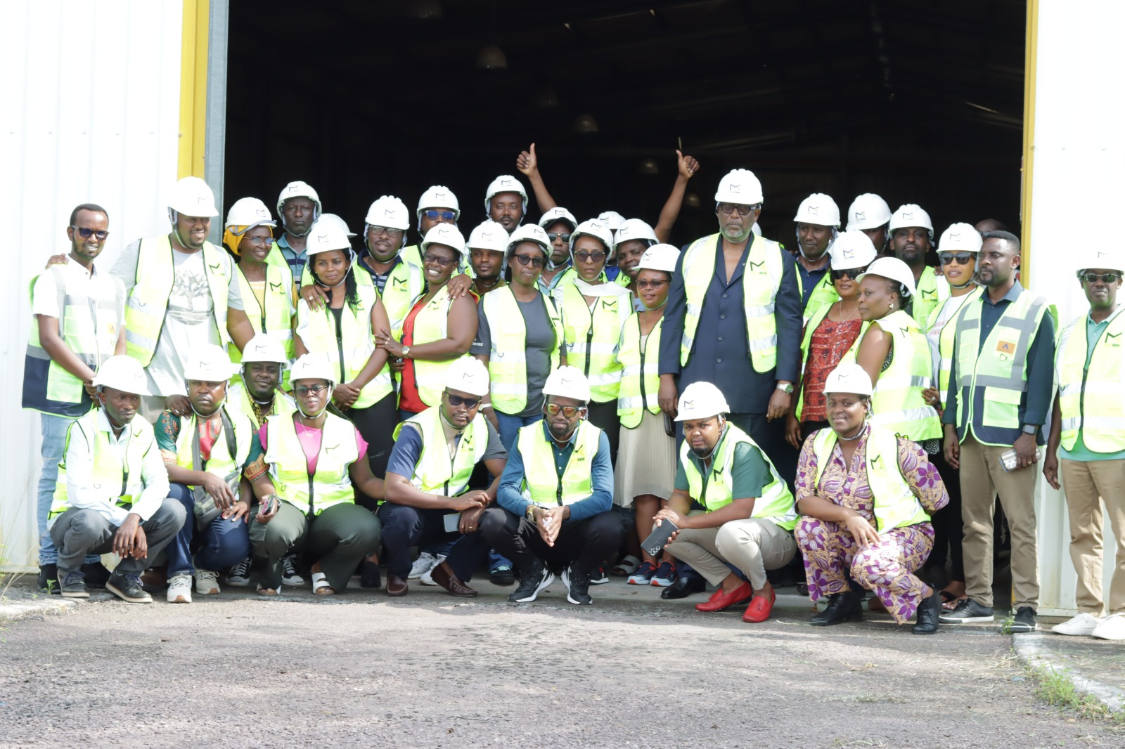 Abashoramari basuye icyanya cy'inganda cya Maloukou