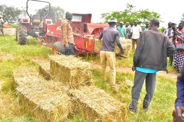 Imashini zizinga ubwatsi nazo ziracyari nkeya ku buryo kuzibona bigorana