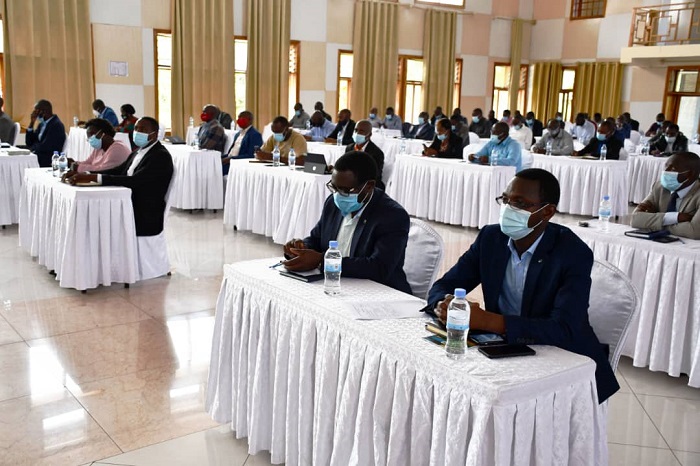 Mubitabiriye iyo nama harimo n'abayobozi b'uturere tugize Intara y'Amajyaruguru