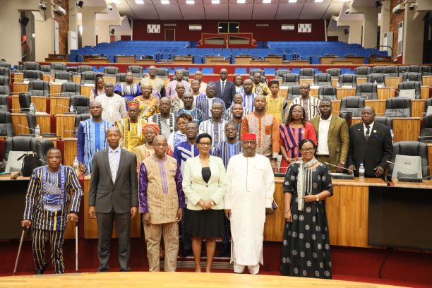 Abadepite ba Burukina Faso basuye Inteko Ishinga Amategeko y