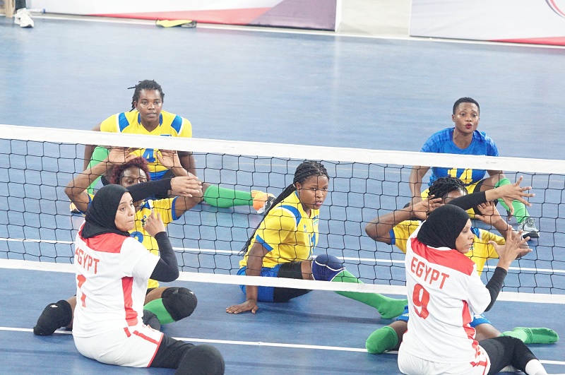 U Rwanda rwatsinze Misiri amaseti 3-0