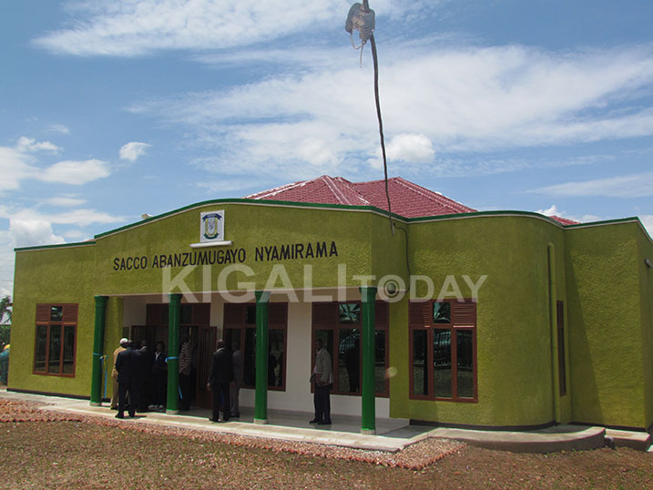 Inyubako nshya abanyamuryango ba SACCO ya Nyamirama bujuje ngo igaragaza ko abaturage bamenye akamaro ko gukorana n'ibigo by'imari.