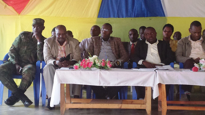 Inzego zitandukanye zari zifatanyije n'abarimu