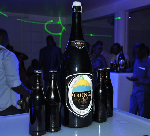 Inzoga nshya ya Virunga Mist iri mu bwoko bw'inzoga zijimye ariko yo ngo nta sukari irimo.