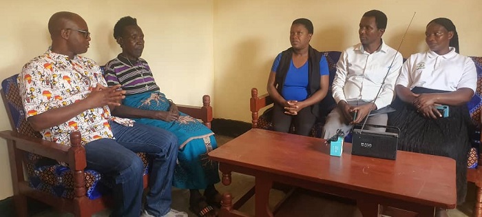 Nyirampakaniye Sidoniya yashimiye byimazeyo abamushyikirije inzu