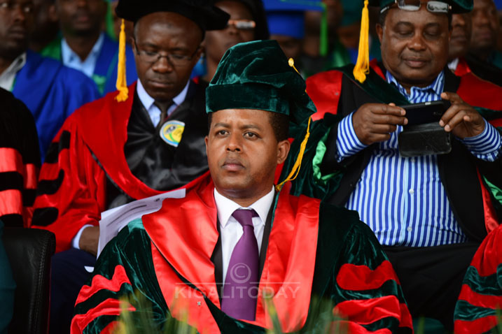 Umuyobozi wa WDA, Gasana Jerome nawe yari yitabiriye umuhango wo guha impamyabumenyi abarangije muri IPRC Kigali 