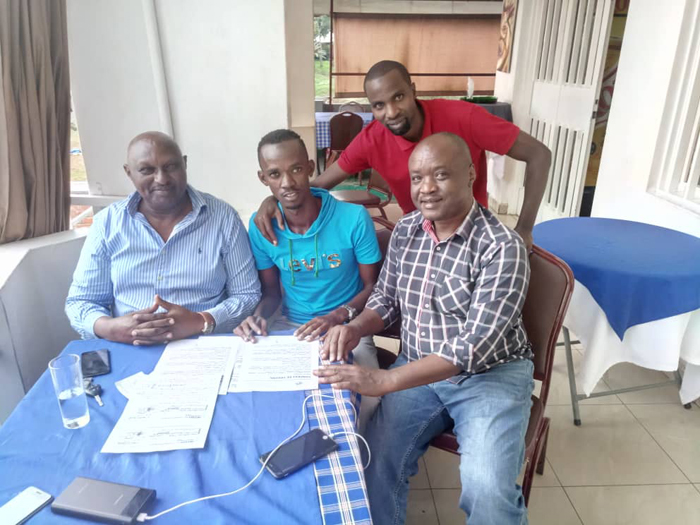 Tariki 06/06/2019 ni bwo Iragire Saidi yasinyiye Rayon Sports amasezerano y