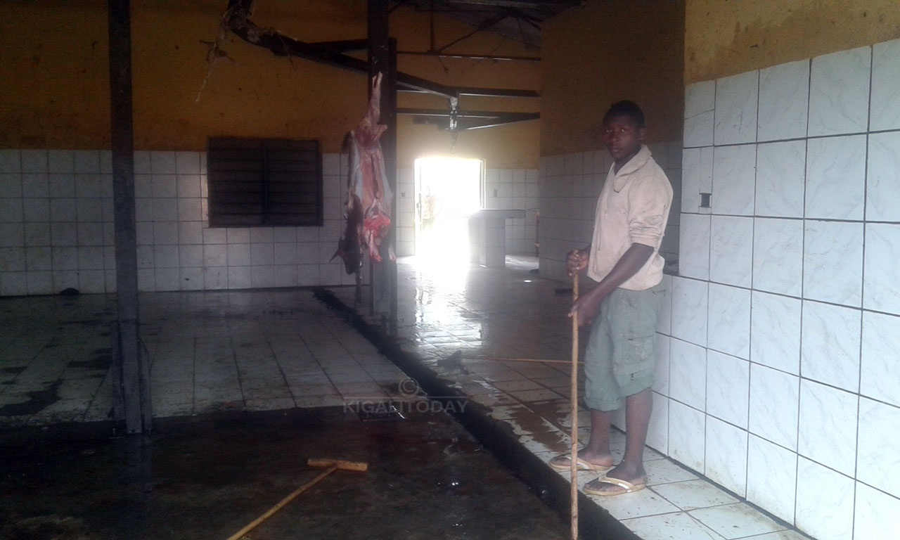 Ibagiro rya Musanze bigaragara ko nta hantu habugenewe rifite ho gushyira inyama 