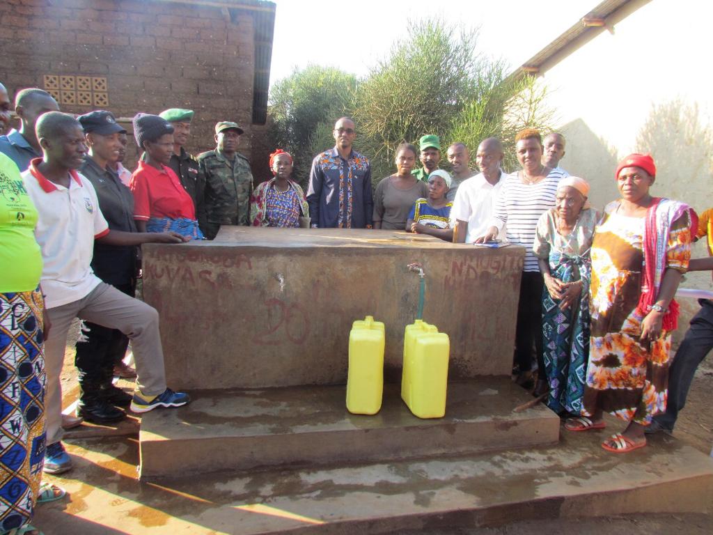 Batashye amazi meza yegerejwe abaturage muri Ntarama