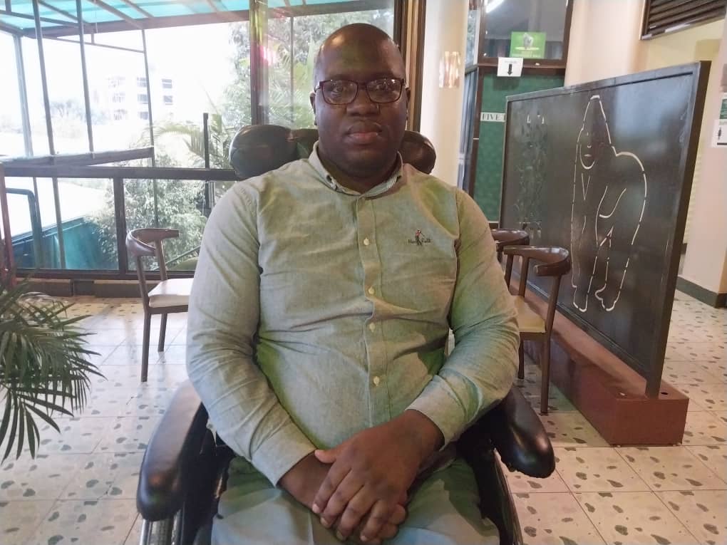 Irihose Aimable yagaragaje zimwe mu ngorane abafite ubumuga bahura na zo mu gihe cy'ibiza