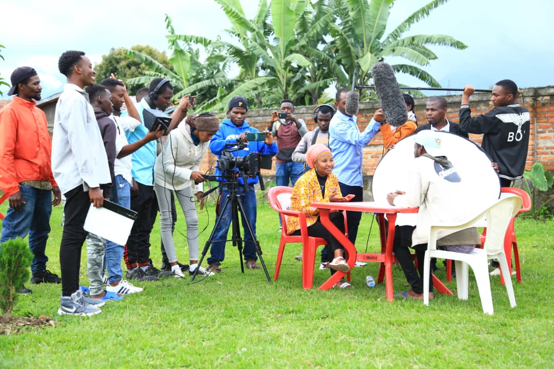 Itsinda ry'abize n'abiga muri INES Ruhengeri rikomeje gahunda yo guteza imbere Sinema