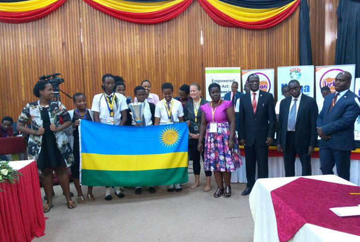 Ishuri rya Gashora Girls Academy ryaserukiye u Rwanda mu biganiro mpaka ritahanye umwanya wa mbere.